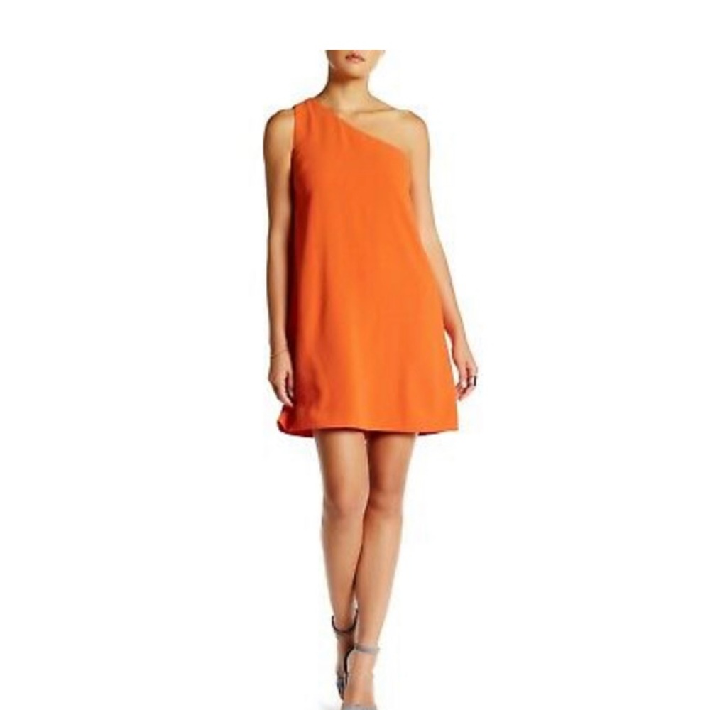 NEW Alice and Olivia Electra crepe mini dress
